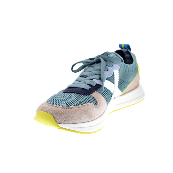 Zapatillas Munich zapatos Hombre modelo Net 31 Verde Cordón