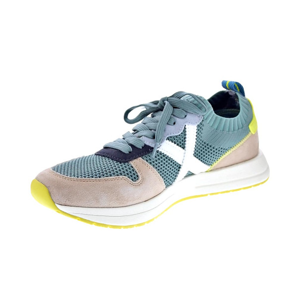 Zapatillas Munich zapatos Hombre modelo Net 31 Verde Cordón