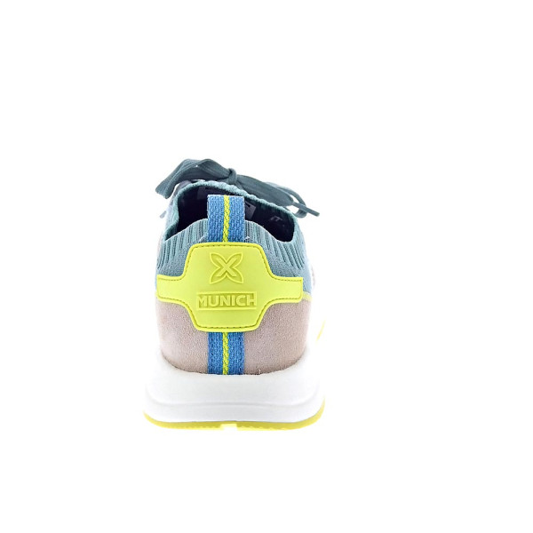 Zapatillas Munich zapatos Hombre modelo Net 31 Verde Cordón