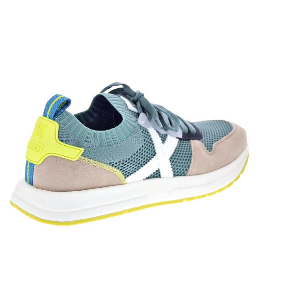 Zapatillas Munich zapatos Hombre modelo Net 31 Verde Cordón