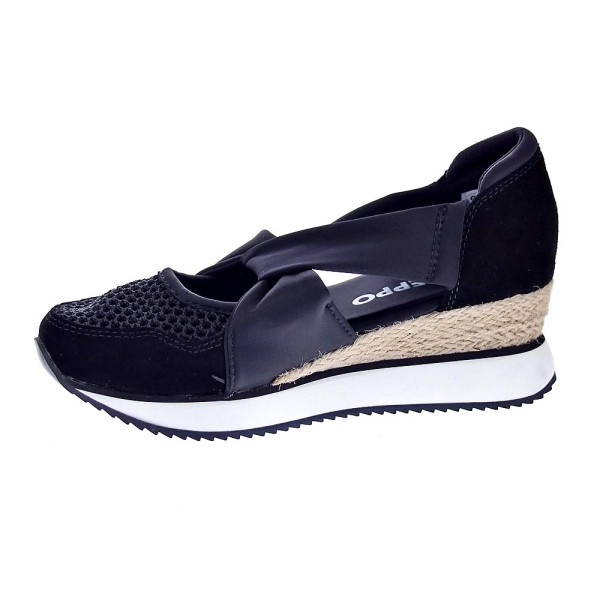 Sandalias Gioseppo zapatos Mujer modelo Darlington Negro Elástico