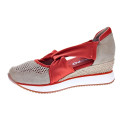Sandalias Gioseppo zapatos Mujer modelo Darlington Beige Elástico