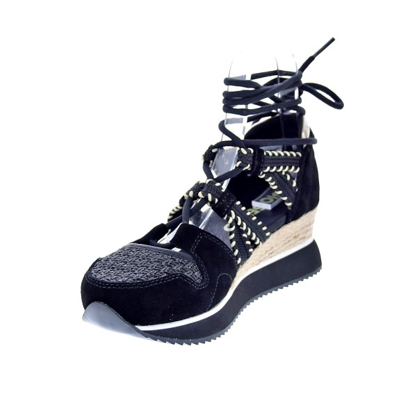 Alpargatas Gioseppo zapatos Mujer modelo Griswold 74272 Negro Cordón