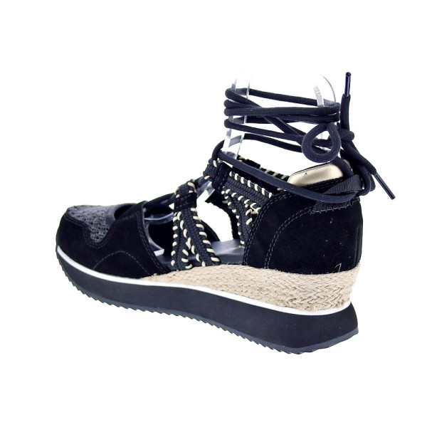 Alpargatas Gioseppo zapatos Mujer modelo Griswold 74272 Negro Cordón