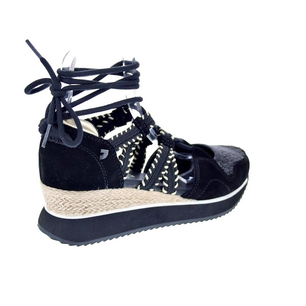 Alpargatas Gioseppo zapatos Mujer modelo Griswold 74272 Negro Cordón