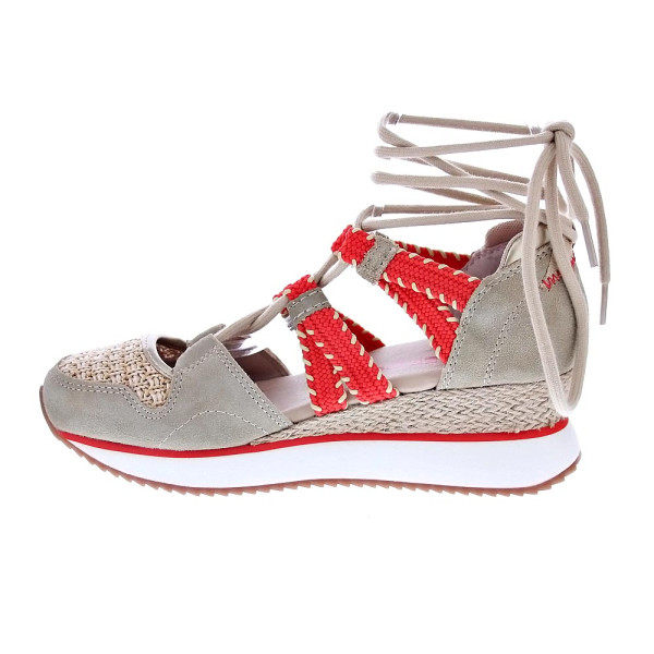 Alpargatas Gioseppo zapatos Mujer modelo Griswold 74272 Beige Cordón