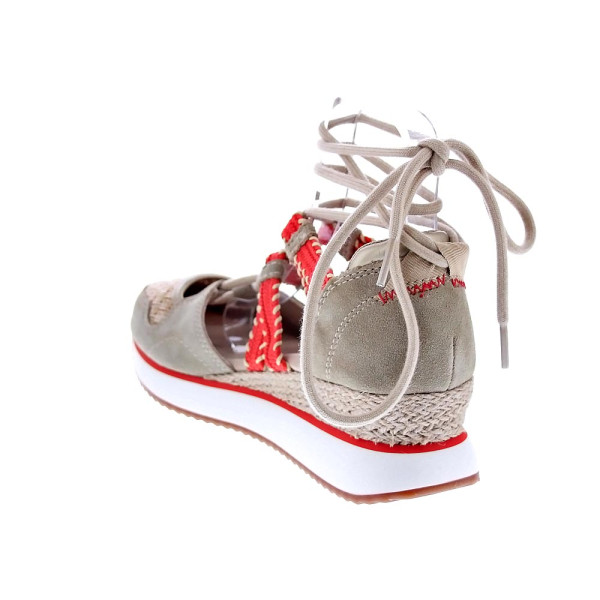 Alpargatas Gioseppo zapatos Mujer modelo Griswold 74272 Beige Cordón