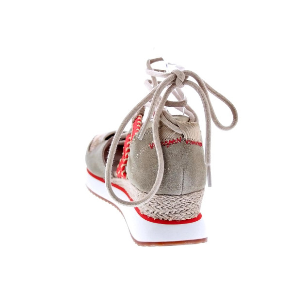 Alpargatas Gioseppo zapatos Mujer modelo Griswold 74272 Beige Cordón