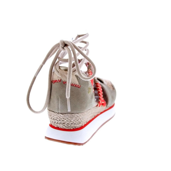 Alpargatas Gioseppo zapatos Mujer modelo Griswold 74272 Beige Cordón