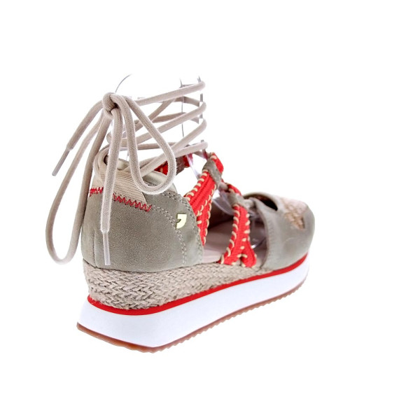 Alpargatas Gioseppo zapatos Mujer modelo Griswold 74272 Beige Cordón