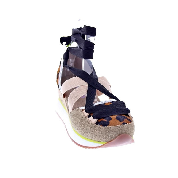 Alpargatas Gioseppo zapatos Mujer modelo Ludlow Marrón Elástico