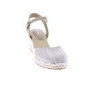 Alpargatas Tommy Hilfiger zapatos Mujer modelo Chambray Beige Hebilla