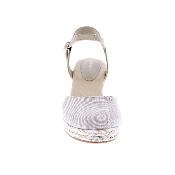 Alpargatas Tommy Hilfiger zapatos Mujer modelo Chambray Beige Hebilla