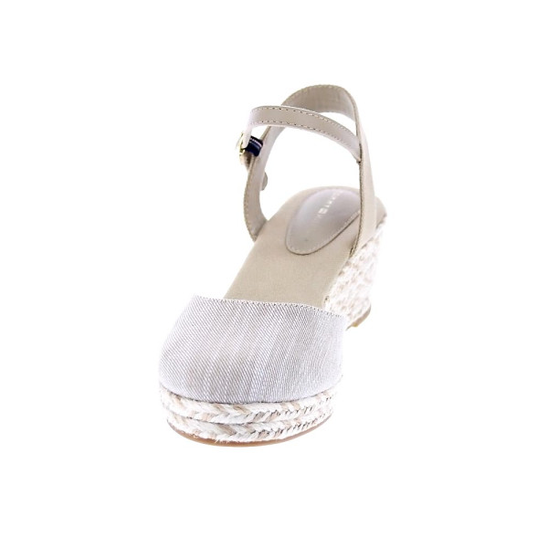 Alpargatas Tommy Hilfiger zapatos Mujer modelo Chambray Beige Hebilla