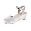 Alpargatas Tommy Hilfiger zapatos Mujer modelo Chambray Beige Hebilla