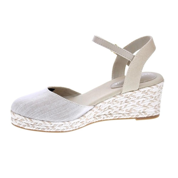Alpargatas Tommy Hilfiger zapatos Mujer modelo Chambray Beige Hebilla