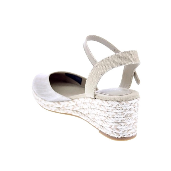 Alpargatas Tommy Hilfiger zapatos Mujer modelo Chambray Beige Hebilla