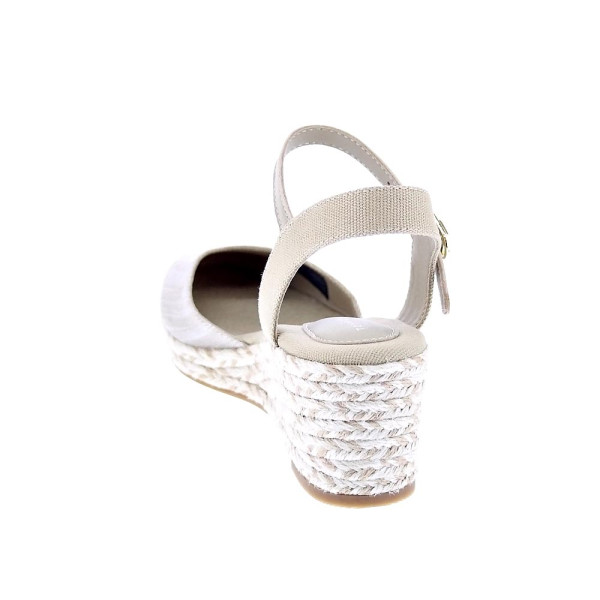 Alpargatas Tommy Hilfiger zapatos Mujer modelo Chambray Beige Hebilla