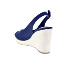 Alpargatas Tommy Hilfiger zapatos Mujer modelo Flag High Azul Hebilla