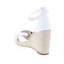 Alpargatas Tommy Hilfiger zapatos Mujer modelo Falg Hight Blanco Hebilla
