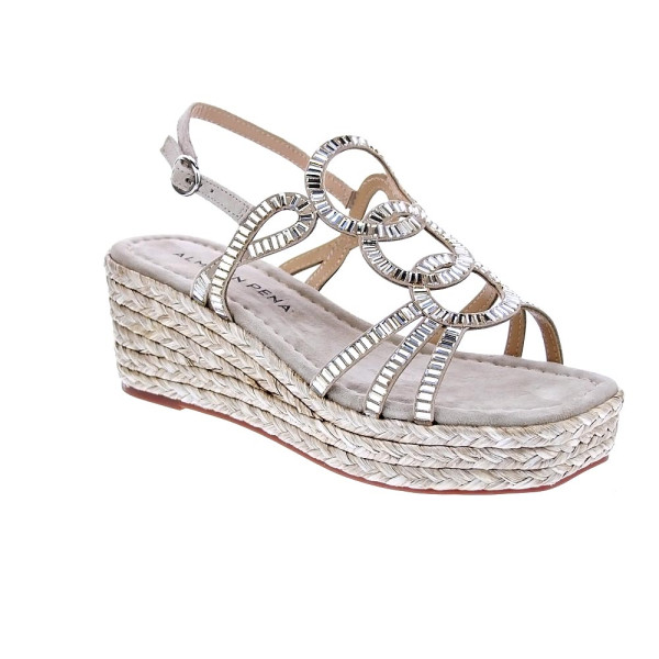 Sandalias Alma en Pena zapatos Mujer modelo V2551454 Beige Hebilla