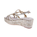 Sandalias Alma en Pena zapatos Mujer modelo V2551454 Beige Hebilla