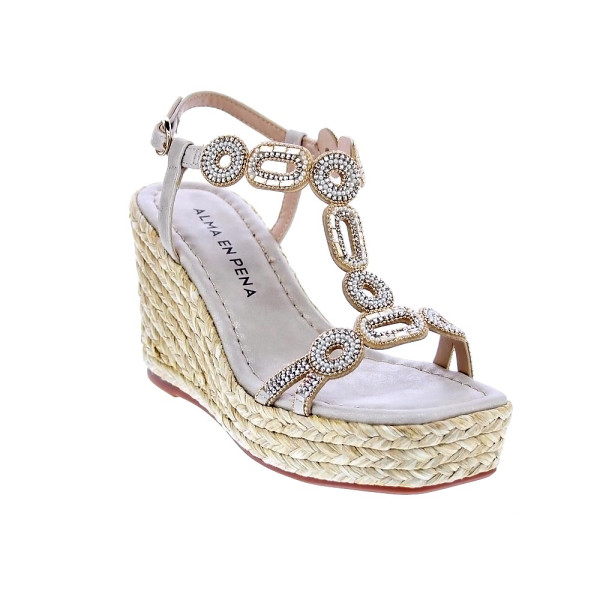 Sandalias Alma en Pena zapatos Mujer modelo V2551262 Oro Hebilla
