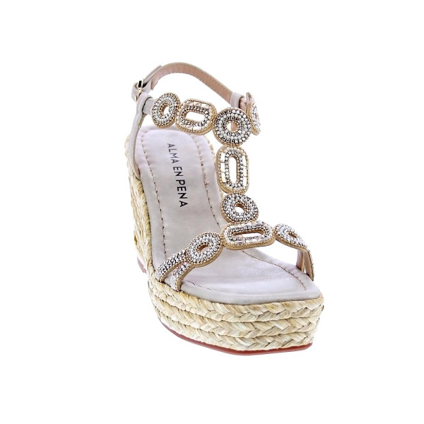 Sandalias Alma en Pena zapatos Mujer modelo V2551262 Oro Hebilla