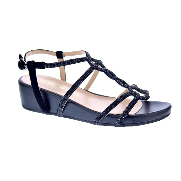 Sandalias Alma en Pena zapatos Mujer modelo V2551779 Negro Hebilla