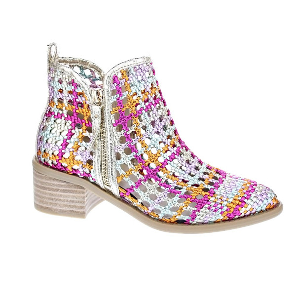 Botines Xti zapatos Mujer modelo 143963 Rosa Cremallera