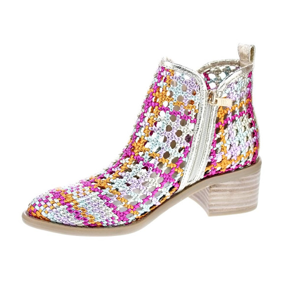 Botines Xti zapatos Mujer modelo 143963 Rosa Cremallera