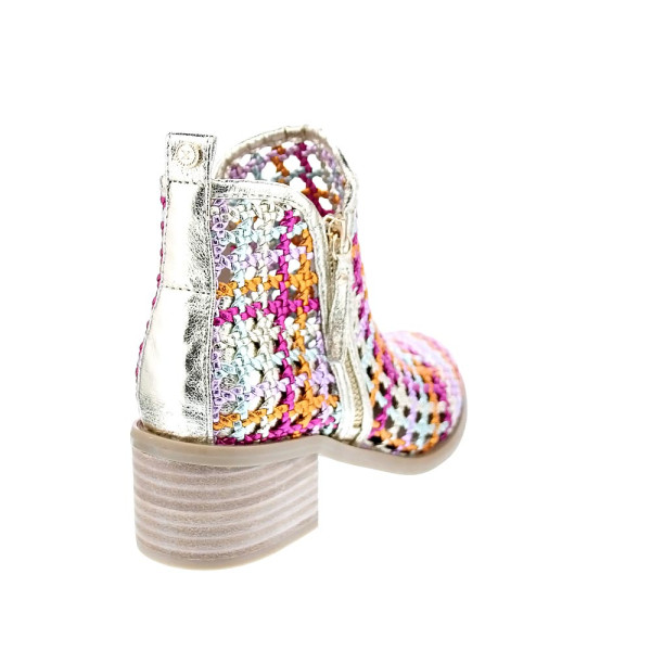 Botines Xti zapatos Mujer modelo 143963 Rosa Cremallera