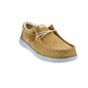 Mocasines Hey Dude zapatos Hombre modelo Wally Stretch Canvas Amarillo Elástico