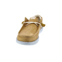 Mocasines Hey Dude zapatos Hombre modelo Wally Stretch Canvas Amarillo Elástico