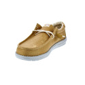 Mocasines Hey Dude zapatos Hombre modelo Wally Stretch Canvas Amarillo Elástico