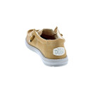 Mocasines Hey Dude zapatos Hombre modelo Wally Stretch Canvas Amarillo Elástico