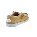 Mocasines Hey Dude zapatos Hombre modelo Wally Stretch Canvas Amarillo Elástico