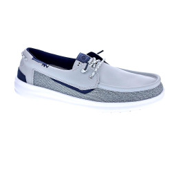 Mocasines Hey Dude zapatos Hombre modelo Welsh Grip Gris Elástico 2