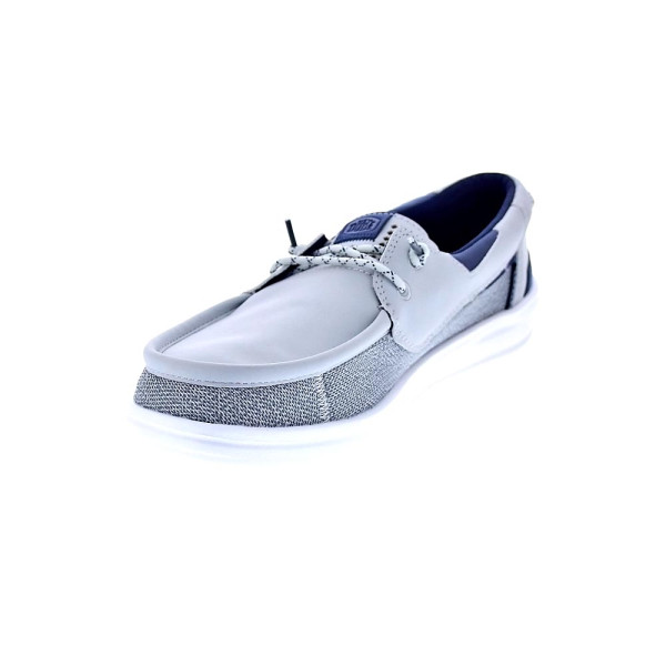 Mocasines Hey Dude zapatos Hombre modelo Welsh Grip Gris Elástico