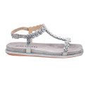 Sandalias Alma en Pena zapatos Mujer modelo V2551609 Gris Hebilla