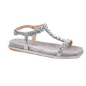 Sandalias Alma en Pena zapatos Mujer modelo V2551609 Gris Hebilla