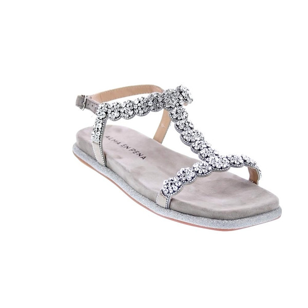 Sandalias Alma en Pena zapatos Mujer modelo V2551609 Gris Hebilla