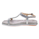 Sandalias Alma en Pena zapatos Mujer modelo V2551609 Gris Hebilla