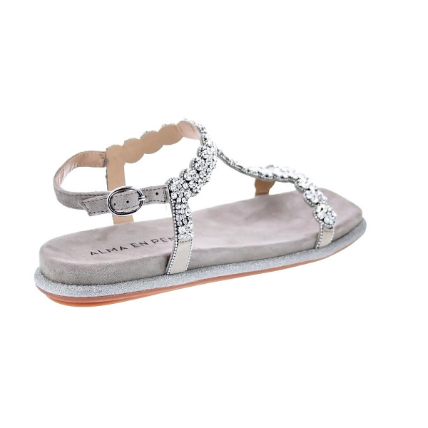 Sandalias Alma en Pena zapatos Mujer modelo V2551609 Gris Hebilla