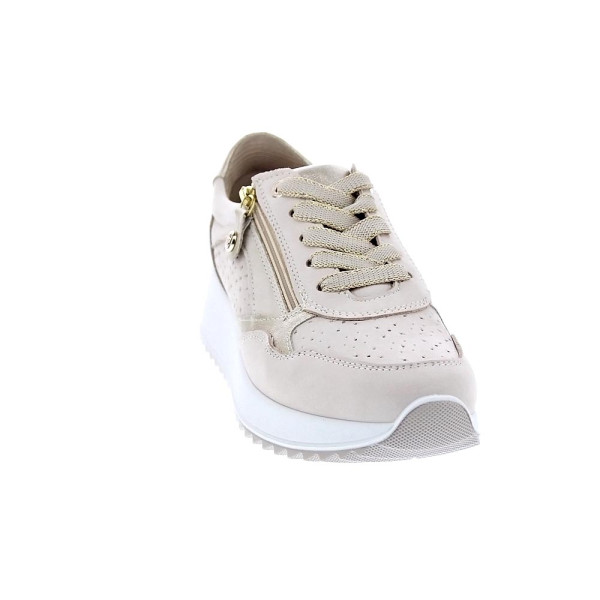 Zapatillas Imac zapatos Mujer modelo 756870 Beige Cordón