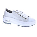 Zapatillas Replay zapatos Mujer modelo Aqua 2 Spirit Plata Cordón