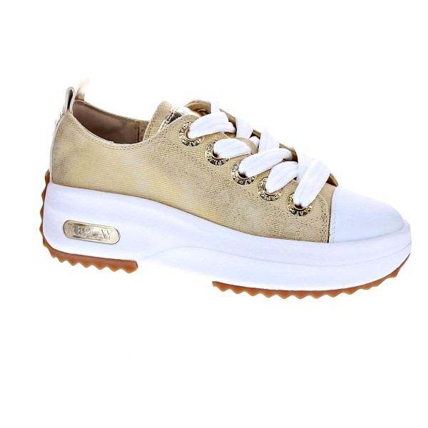 Zapatillas Replay zapatos Mujer modelo Aqua 2 Spirit Beige Cordón