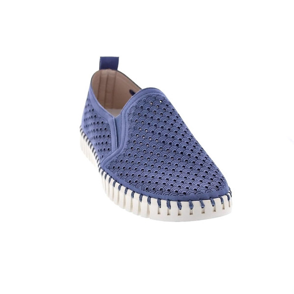 Mocasines Ilse Jacobsen zapatos Hombre modelo Tulip 140 Azul 