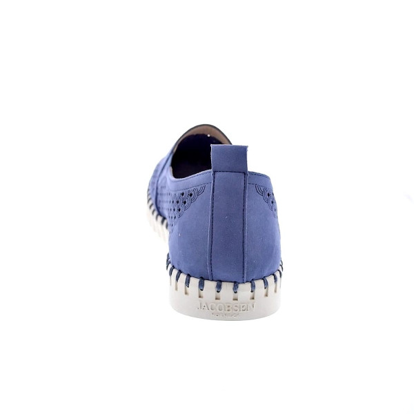 Mocasines Ilse Jacobsen zapatos Hombre modelo Tulip 140 Azul 