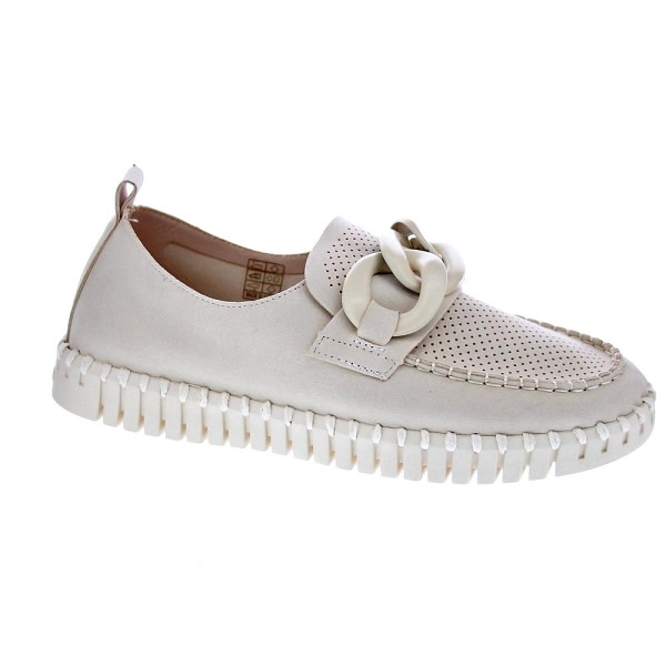 Mocasines Ilse Jacobsen zapatos Mujer modelo Tulip 3884 Beige 